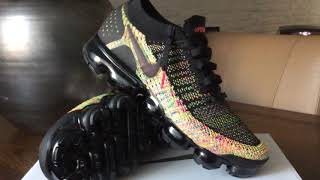 Nike Air VAPORMAX FLYKNIT 2 "MULTICOLOR/Rainbow" - 2018 (Black/Multicolor)(Collection)(Part 141)