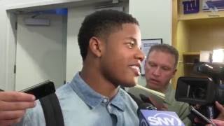 Sterling Shepard: Injury update/game recap