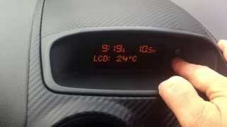 Opel Corsa D / Вход в сервисное меню.