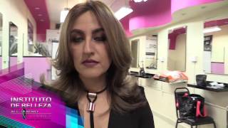 CORTE EN CAPAS EN CABELLO MEDIANO