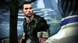 Mass Effect 3 Liara and Shepard Flirting