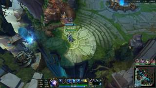 PROJECT:Ashe and Soraka vs Vayne and Star Guardian Lux bot gameplay