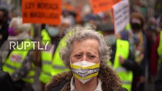 Spain: Demonstration in Madrid to demand end of 'Gag Law'