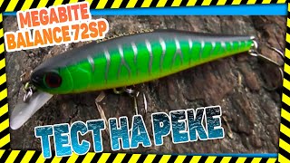 MEGABITE BALANCE 72SP. Тест на реке