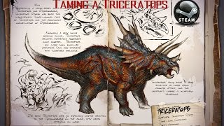 Ark: Survival Evolved - Taming a Triceratops