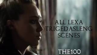 ALL LEXA TRIGEDASLENG SCENES (with translations) THE 100