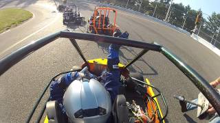 first major champ kart crash