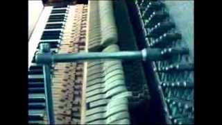 Настройка пианино.Tuning piano "Belarus" online. maxim_tuner used T- bar.