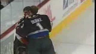Vancouver Canucks vs. Buffalo Sabres Goalie Brawl!