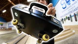 40 YEAR OLD BRIEFCASE SKATEBOARD | YOU MAKE IT WE SKATE IT Ep 186