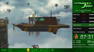 Ratchet and Clank 2 NG+ Speedrun in 11:36