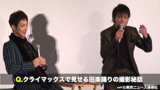 【TNS動画ニュース】野村萬斎が田楽踊り秘話公開 「のぼうの城」イベント