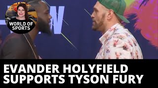 Holyfield: "Fury deserves to be world number one heavyweight"