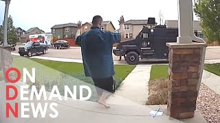 Shocking Footage of Colorado LGBTQ+ Club Shooting Suspect in Police STAND-OFF