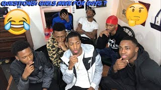 Questions?|Girls Have For Guys With The Bruvs|NYC Boys Edition|