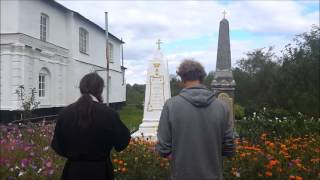 Посещение Покровской церкви села Белокопытово потомком П.В. Бека