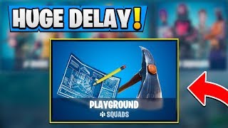Fortnite PLAYGROUND LTM Delay! | New RELEASE Date! ( Mode News )