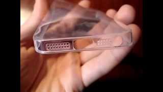 Чехол силиконовый Silicone transparent для iPhone 5/5S