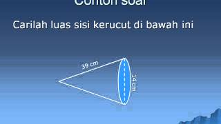 Media Pembelajaran Matematika - KERUCUT