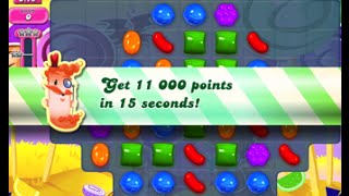 Candy Crush Saga Level 297 walkthrough (no boosters)