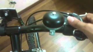 Local bike bell vs Btwin aluminum brass bell