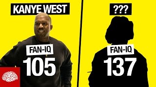 Musiker nach dem IQ ihrer Fans sortiert