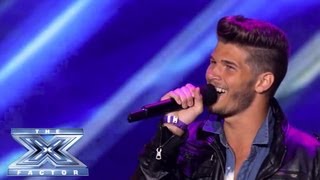 Blake Shankle - Shankle Gets the Shaft - THE X FACTOR USA 2013