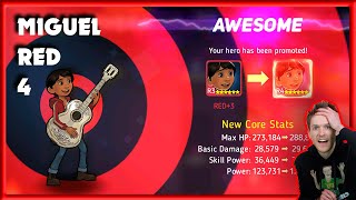 RED FOURING MIGUEL (R4) | Disney Heroes Battle Mode