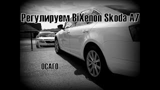 Skoda: Регулируем AFS Skoda A7 и чуток про ОСАГО