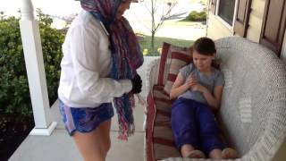 Small girl big crutches Episode 1