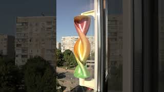 Ветрогенератор на балконе Электричество на 3D принтере #3dprinting #Shorts