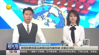 跨国制售假冒品牌箱包服饰案告破，涉案近18亿