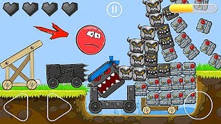 Красный Шар - мод на 1000 квадратов на уровне ! Взлом игры Red Ball 4 mod 100 square шарик от Спуди