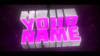 Pink chill intro template Blender