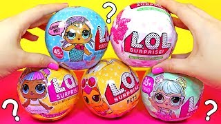LOL SURPRISE 5 РАЗНЫХ ШАРОВ! ПИТОМЕЦ LQL ЗОЛОТОЙ ШАР !!! Куклы ЛОЛ СЮРПРИЗ ПОДДЕЛКА Анна Оськина