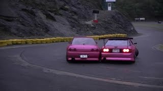 RX7 FC3S HCR32 skyline drift 徳島カートランド
