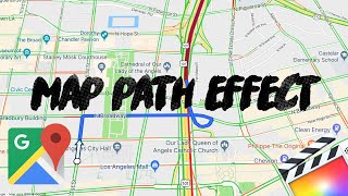 Epic Map Path Effect || Animate Map Path || Final Cut Pro X