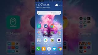enabling data settings on huawei P Smart device
