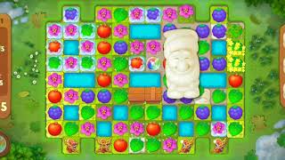 Gardenscapes Level 1521 Walkthrough "No Boosters Used"