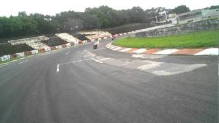 Blogging on a Race Track / Target Fixation