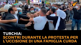 Turchia: scontri durante la protesta per l'uccisione di una famiglia curda