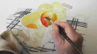 Aquarel in beeld