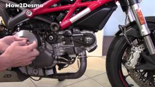 Модификация и установка / снятие защиты ремней ГРМ на  Ducati Monster