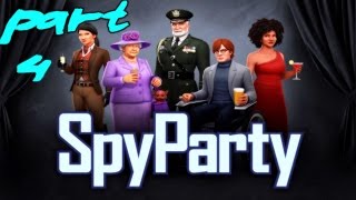 SpyParty Gameplay Walkthrough Part 4 - Father vs Daughter Round 3 (PC)