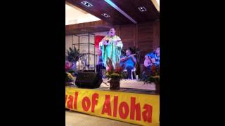 2014 Richard Ho'opi'i Leo Ki'eki' Falsetto Contest - Music Judge Iwalani Ho'omanawanui Apo