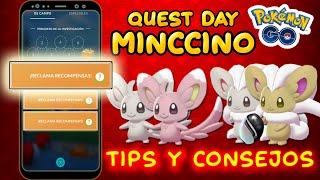 ¿CUÁL ES LA PROBABILIDAD SHINY DE MINCCINO O SU 100%iv? TODOS LOS TIPS Y CONSEJOS PARA SU QUEST DAY