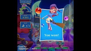 Bubble Witch 2 -- Level 1844 -- NO BOOSTERS