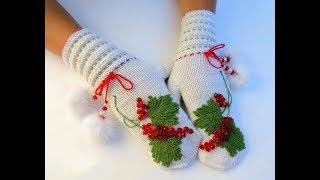Красивые Варежки Спицами - 2019 / Beautiful Mitten Knitting Needles / Schöne Handschuh Stricknadeln