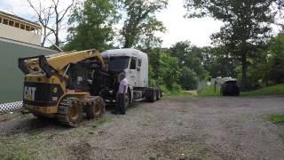 Дальнобой по США Америка. Замена двигателя на 2004 freightliner columbia
