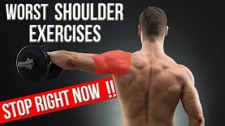3 WORST SHOULDER EXERCISES YOU MUST STOP DOING